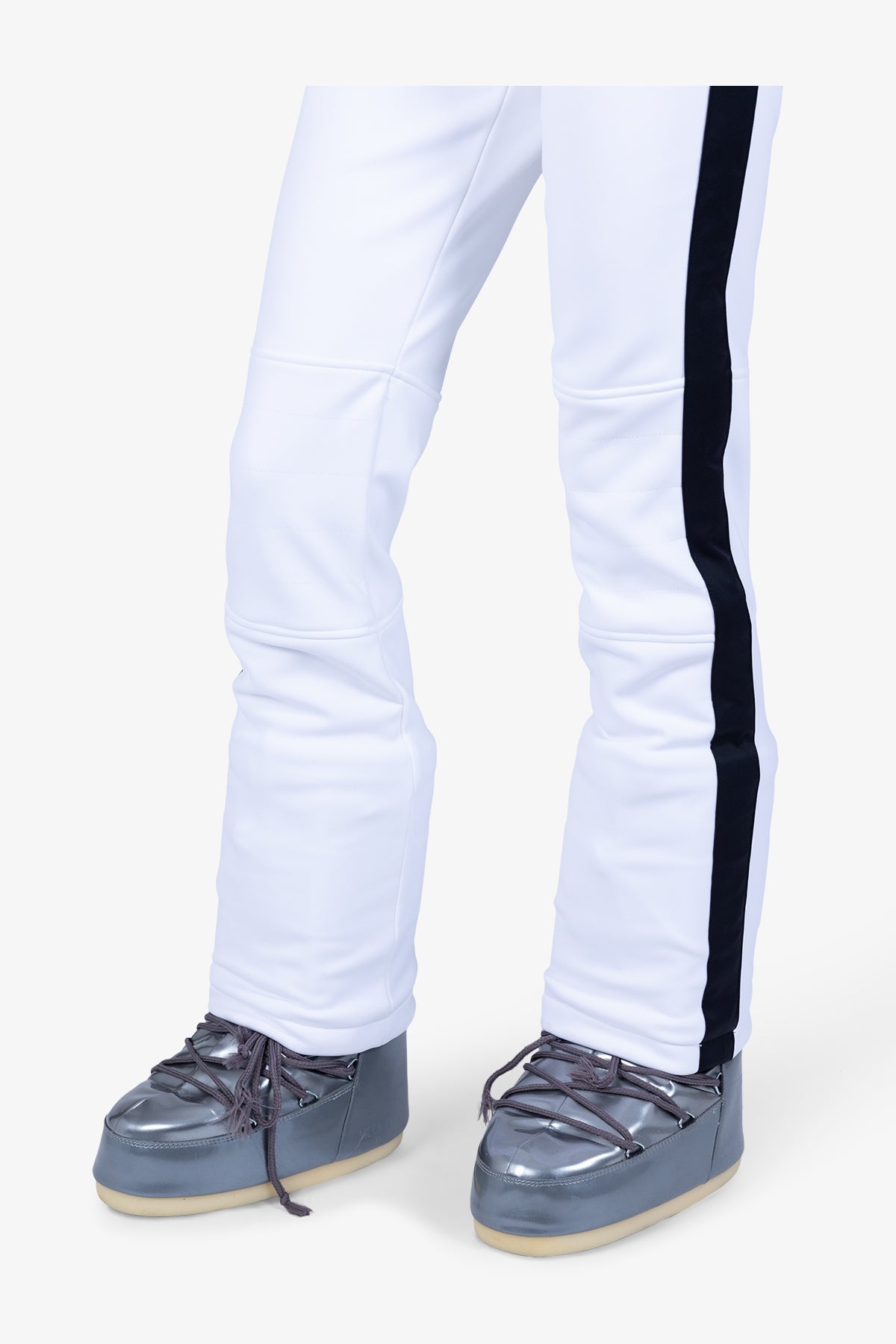 側飾邊微喇滑雪長褲