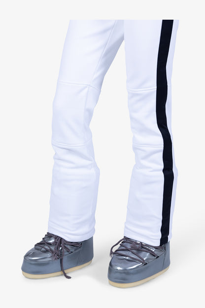 側飾邊微喇滑雪長褲