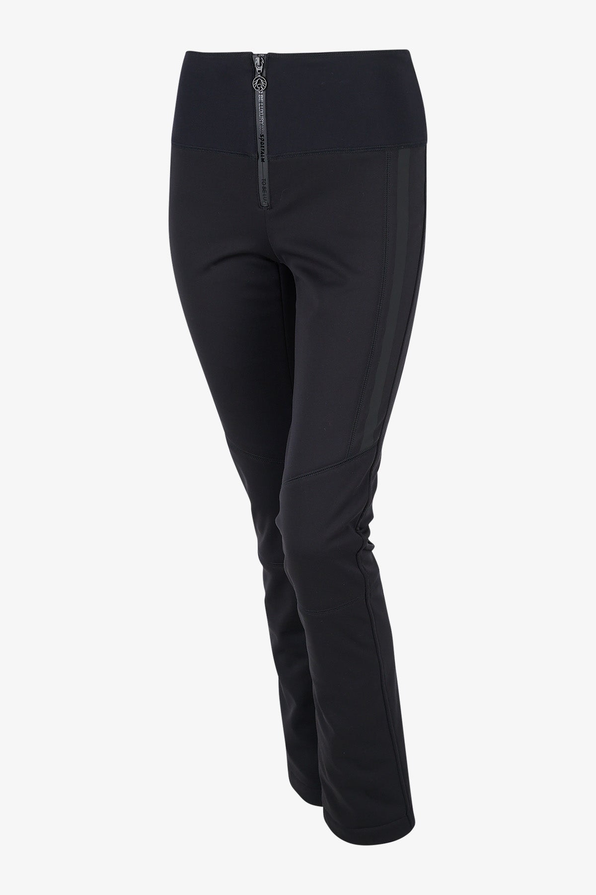 字母鬆緊腰修身長褲