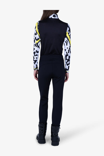 拉鏈口袋緊身長褲