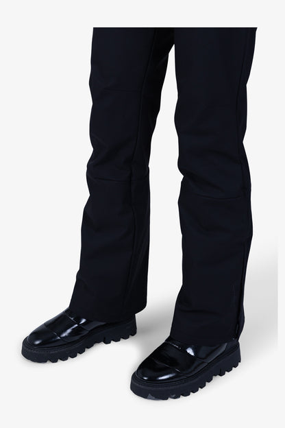 拉鏈口袋襯墊滑雪長褲