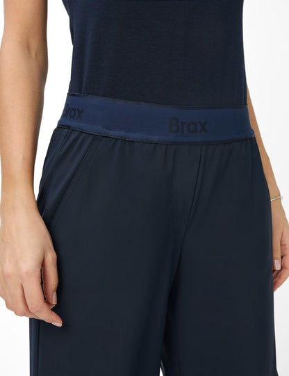 Techno Jersey: Palazzo Pants in The Wide Leg