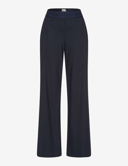 Techno Jersey: Palazzo Pants in The Wide Leg