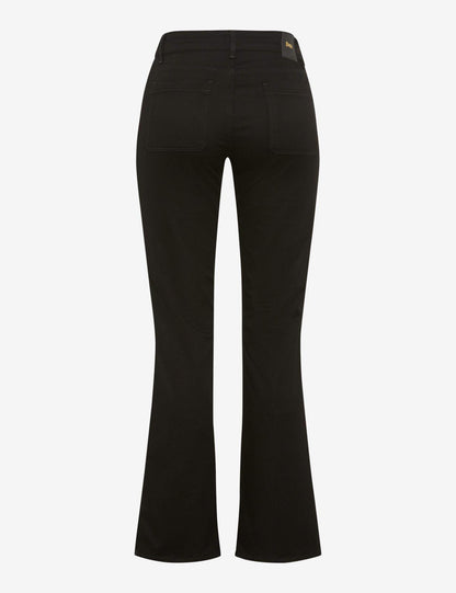 Cotton Dream: Five-pocket Pants in Slim Bootcut