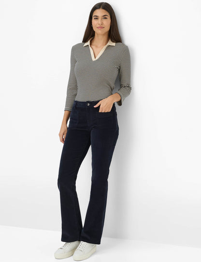 Cozy Corduroy: Pants in Slim Bootcut