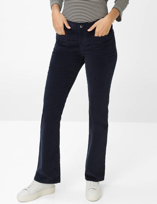 Cozy Corduroy: Pants in Slim Bootcut