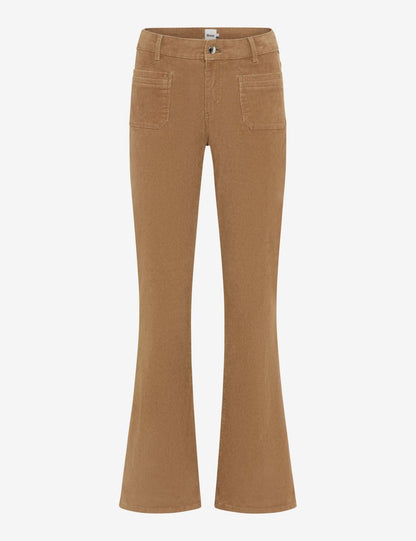 Cozy Corduroy: Pants in Slim Bootcut