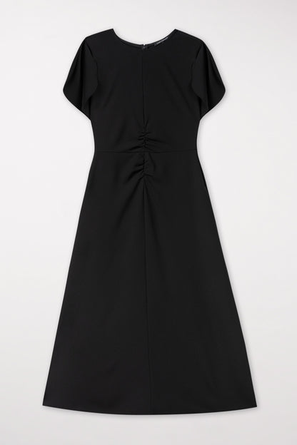 Medium-length Dress with charming ruffles