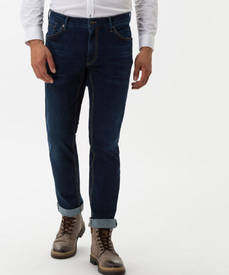 Highly Elastic Five-Pocket Jeans