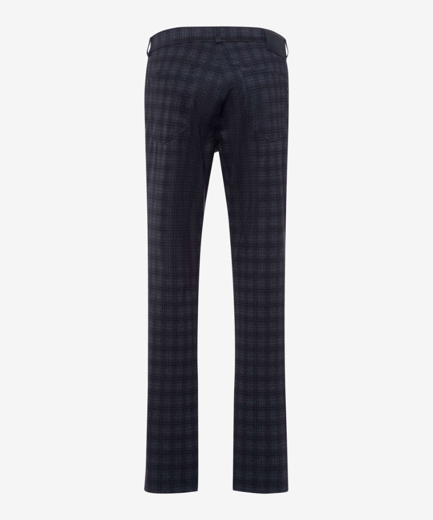 Chinos Pants with Checkered Pattern