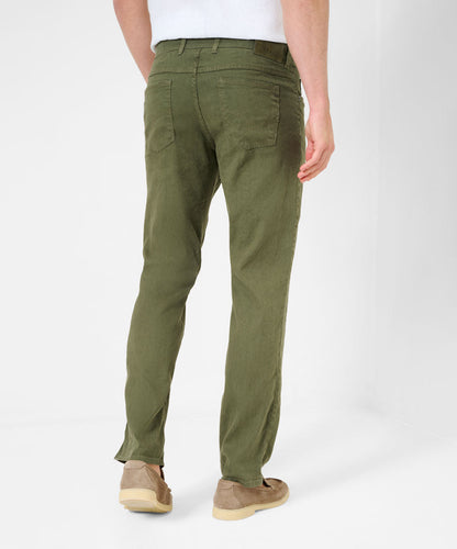 Five-Pocket Pants in Cotton Linen Mix