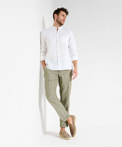 Chinos Made from Summer Linen