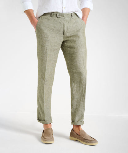 Chinos Made from Summer Linen