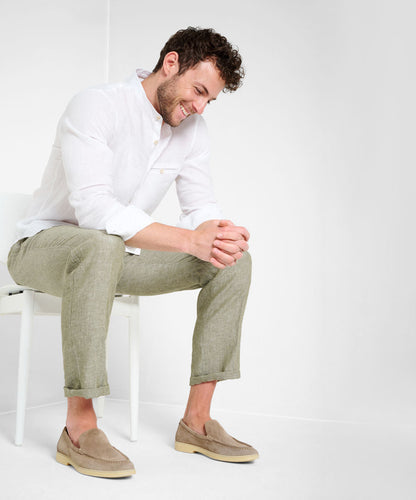 Chinos Made from Summer Linen