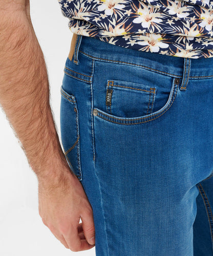 Five-pocket Jeans Made from Authentic Denim