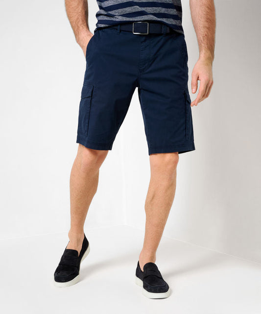 Bermuda Trousers with A Sporty Cargo Look