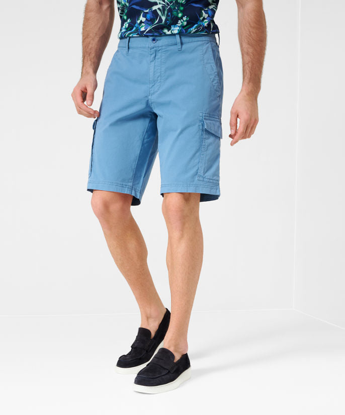 Bermuda Trousers with A Sporty Cargo Look