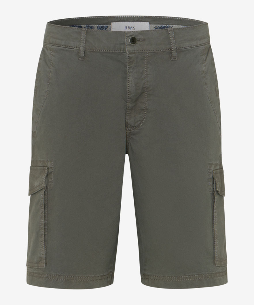 Bermuda Trousers with A Sporty Cargo Look