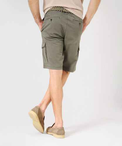 Bermuda Trousers with A Sporty Cargo Look