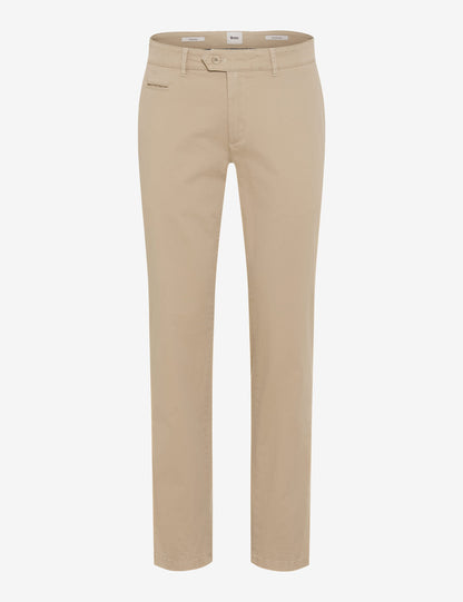 Triple Stone: Flat Front Pants in Regular Fit