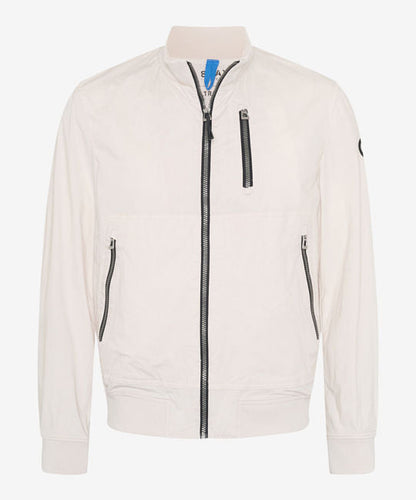 Bomber Jacket wth Sporty Details