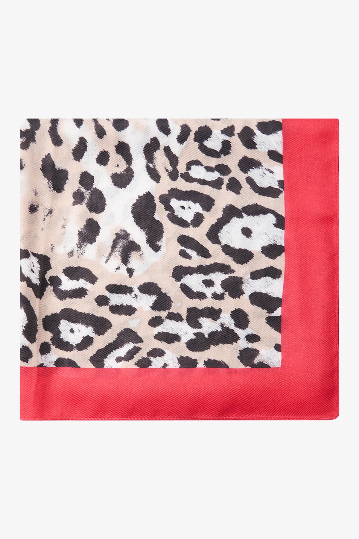 Scarf with Abstract Leo Design