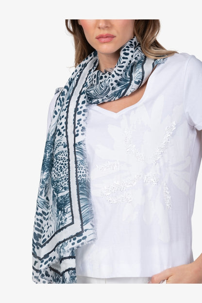 Scarf with Cotton