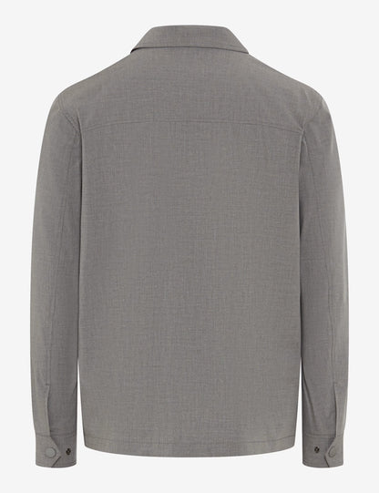 Overshirt in Viscose Mix