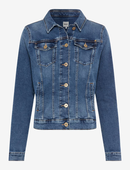 Denim: Jean Jacket in Cotton Mix