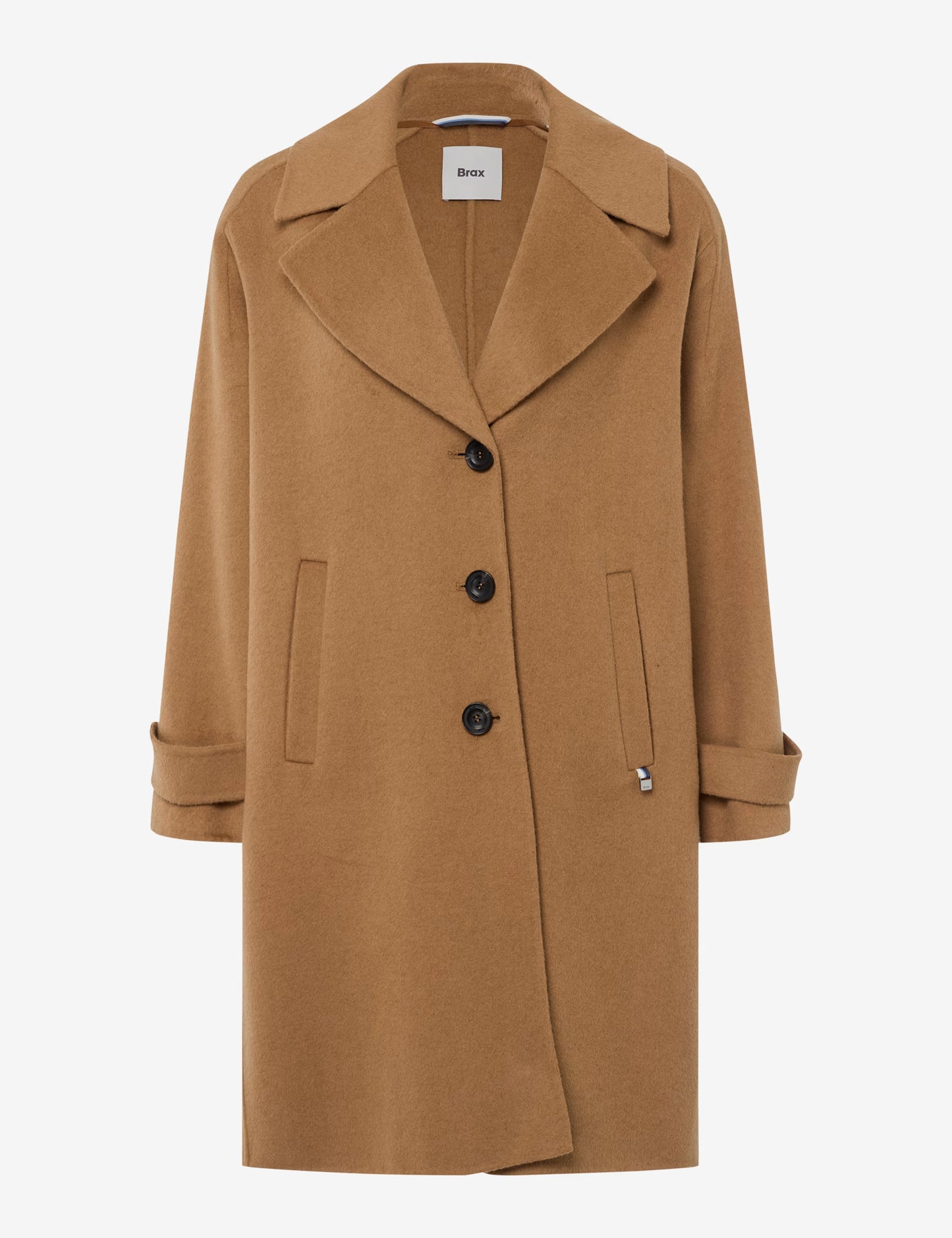 Doubleface: Mantel in Woll Mix