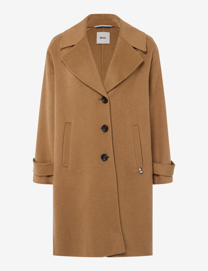 Doubleface: Mantel in Woll Mix