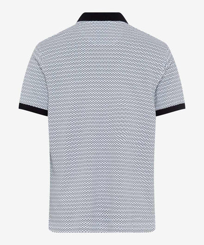 Pique Knit: Polo Shirt in Cotton Mix