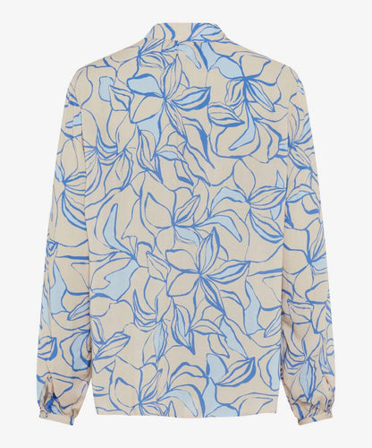 Poplin: Blouse Out of Pure Viscose