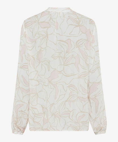 Poplin: Blouse Out of Pure Viscose