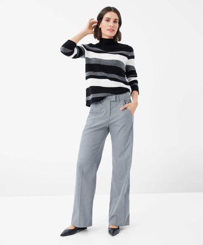 Knitted Sweater in Wool-polyamide Mix