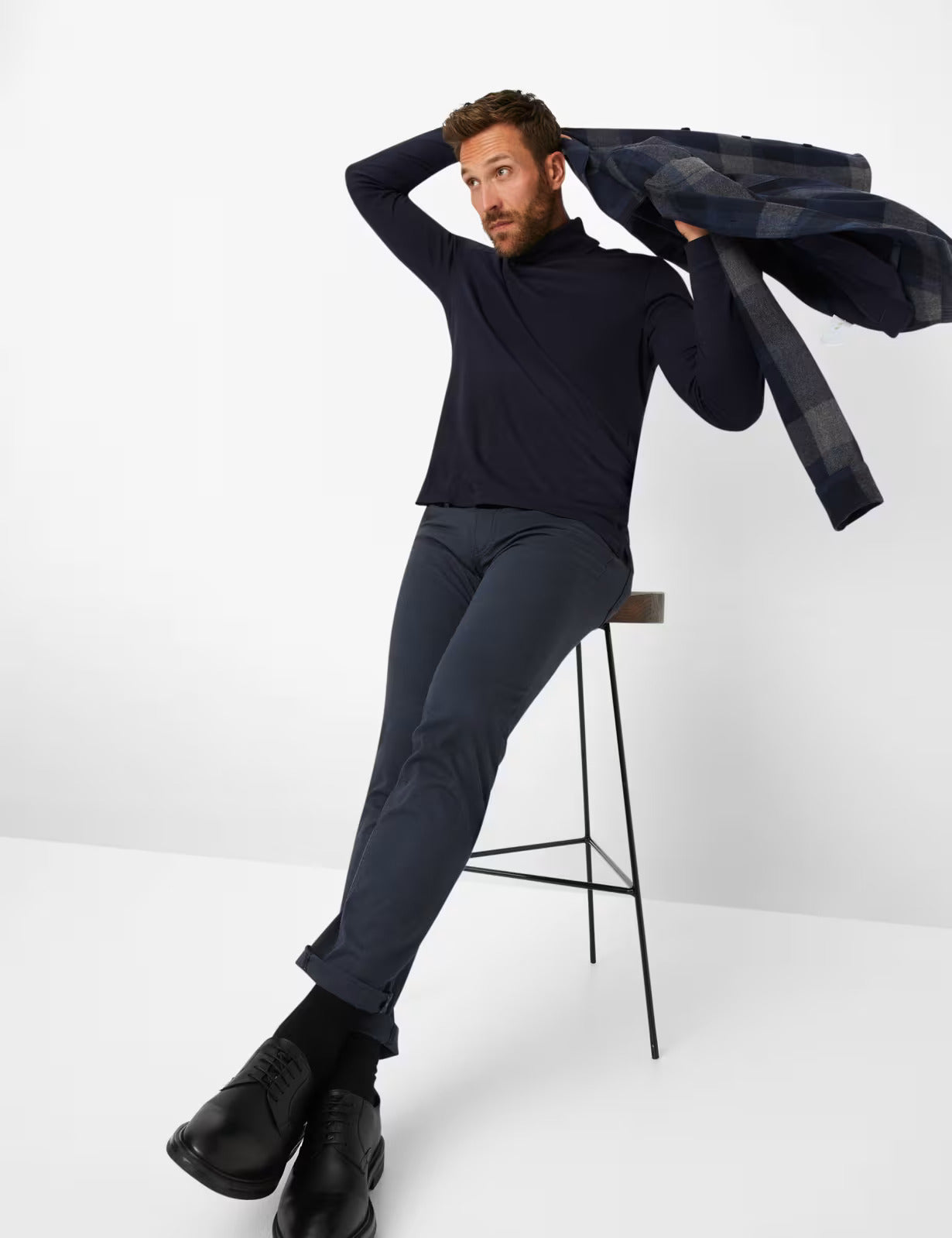 Hi-Flex: Five-pocket Pants in Modern Fit