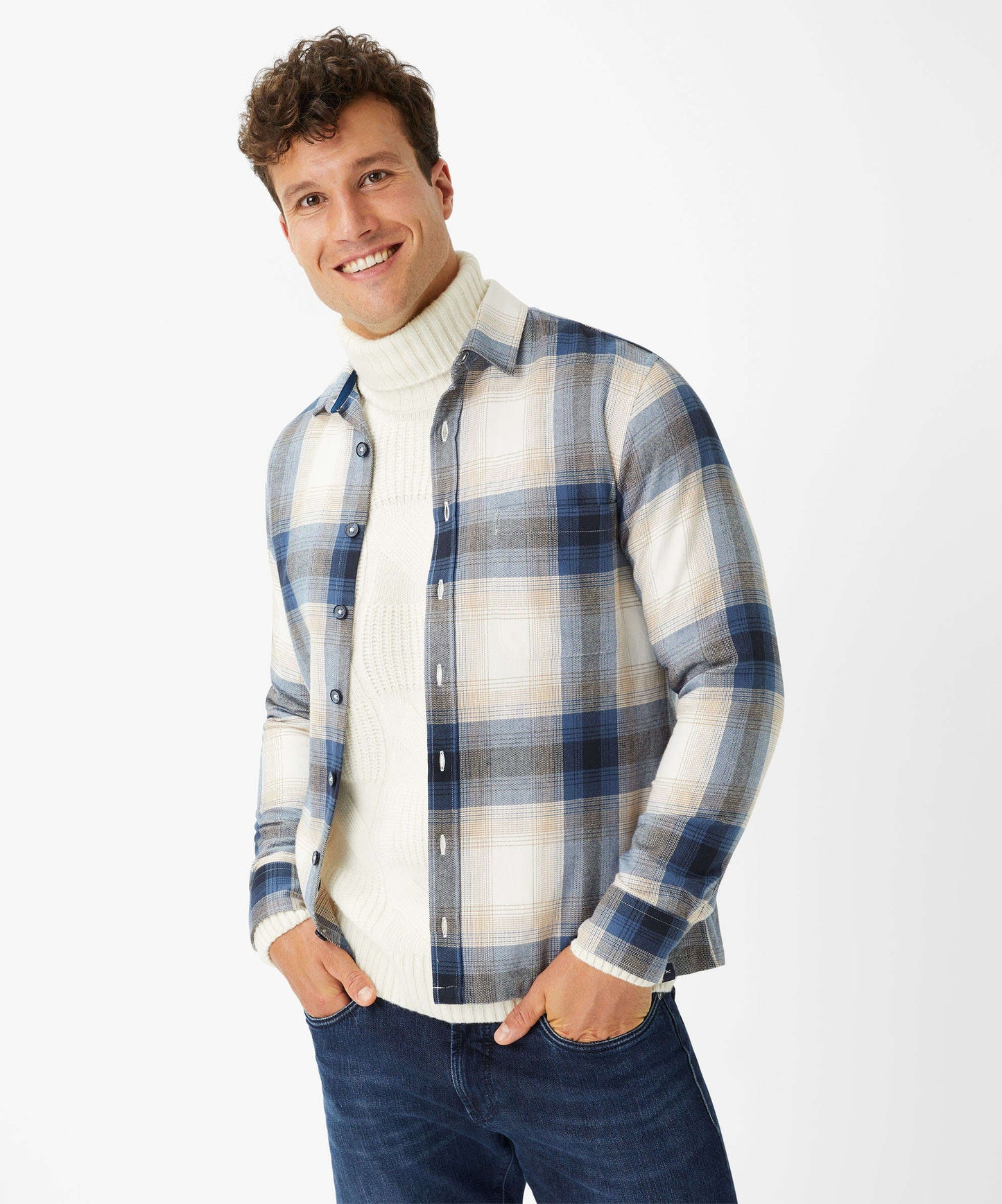 Flannel: Overshirt out of Pure cotton