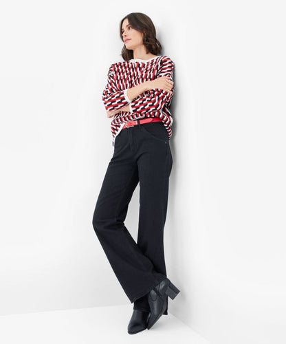 Braid: Knitted Sweater in Wool-Polyacryl Mix