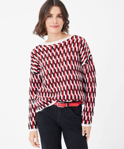 Braid: Knitted Sweater in Wool-Polyacryl Mix