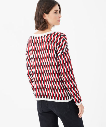 Braid: Knitted Sweater in Wool-Polyacryl Mix