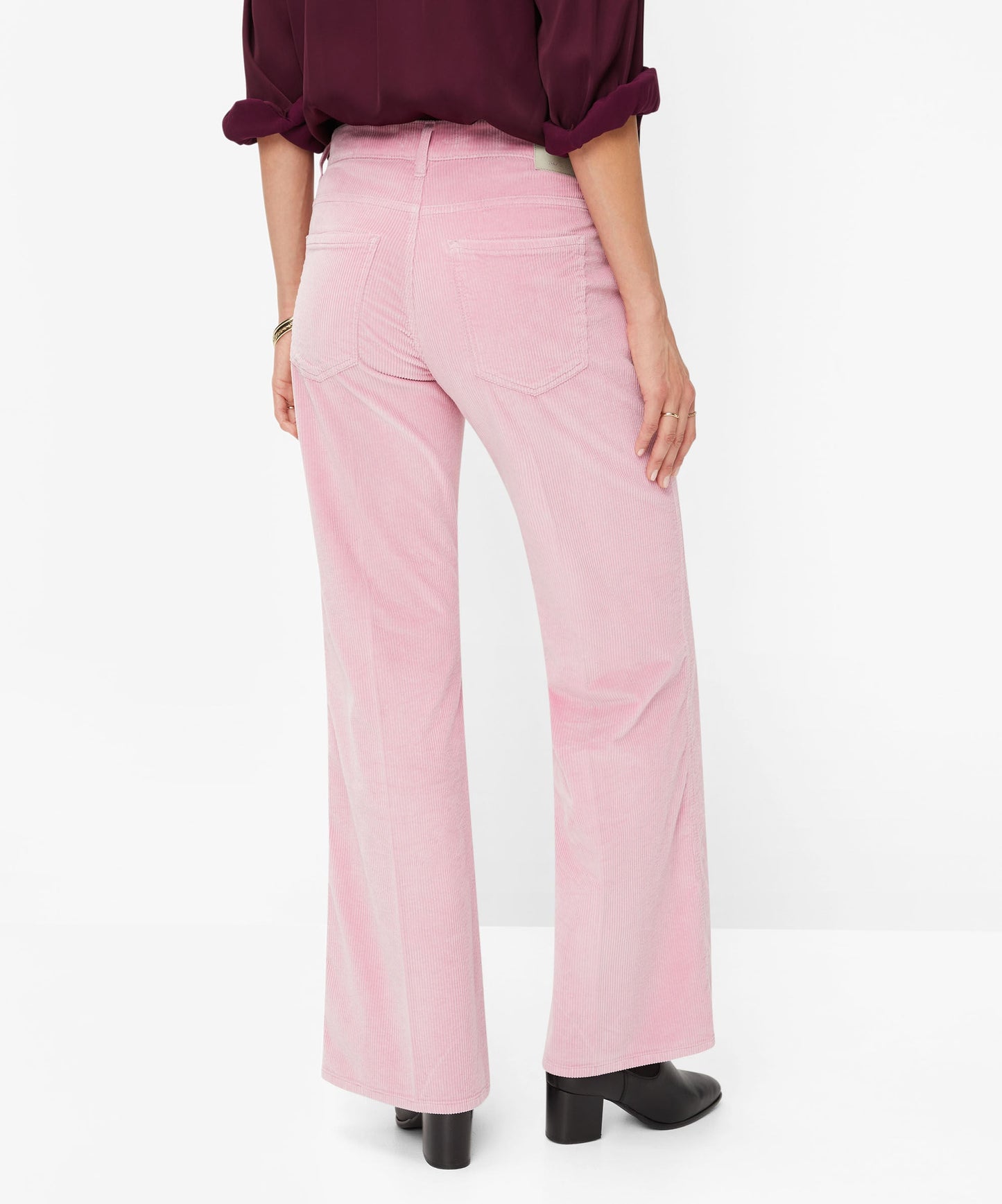 Corduroy: Five-Pocket Pants in Wide Leg