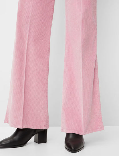 Corduroy: Five-Pocket Pants in Wide Leg