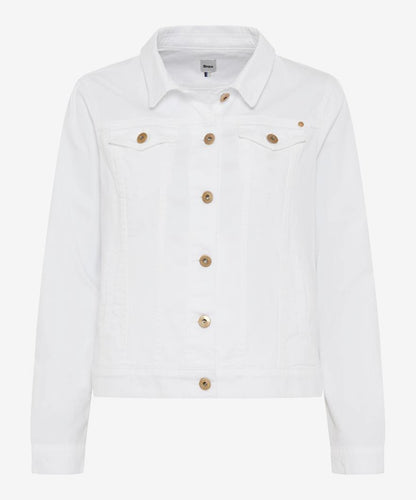 Colored Denim: Jean Jacket in Cotton Mix