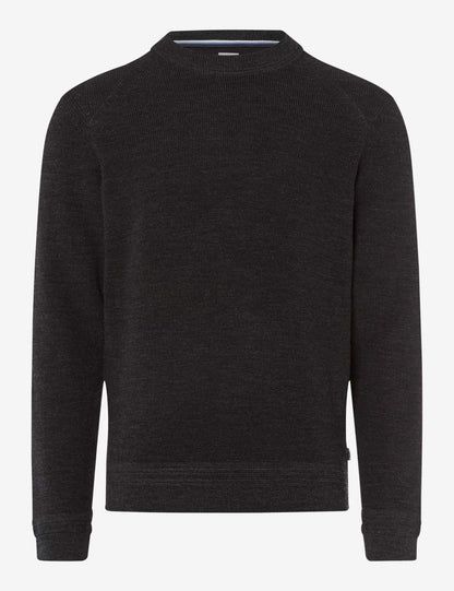 Feel Good Sportive: Knitted Sweater in a Cotton Mix