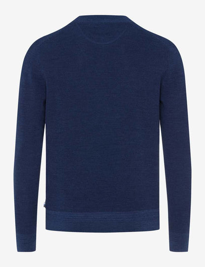 Feel Good Sportive: Knitted Sweater in a Cotton Mix