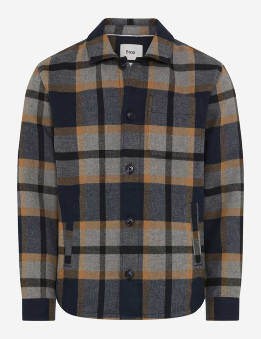Soft Cotton: Overshirt in Cotton Blend