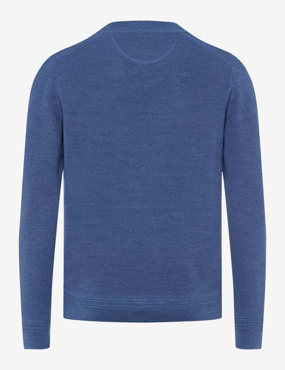 Feel Good Sportive: Knitted Sweater in a Cotton Mix