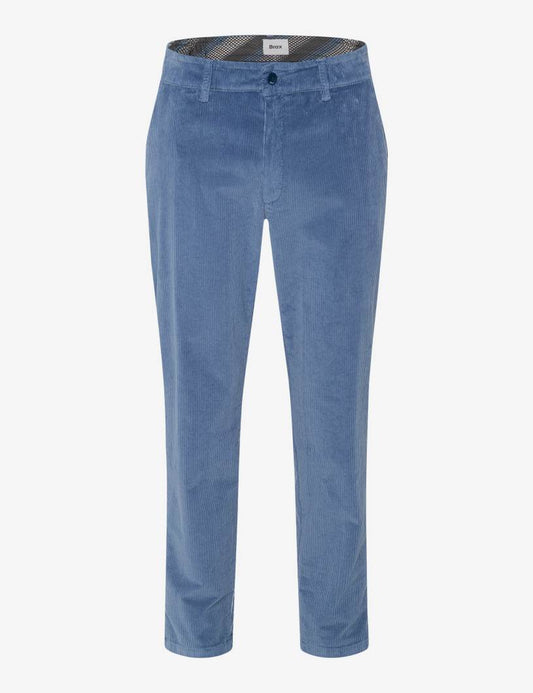 鬆緊腰燈芯絨窄腳長褲