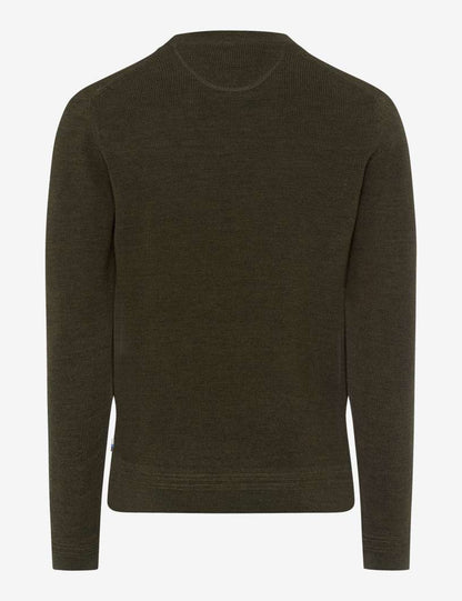 Feel Good Sportive: Knitted Sweater in a Cotton Mix