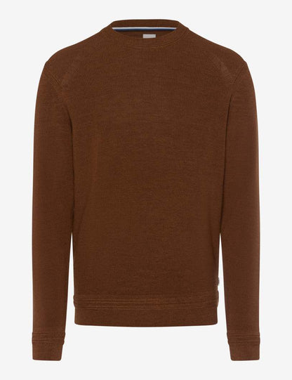 Feel Good Sportive: Knitted Sweater in a Cotton Mix